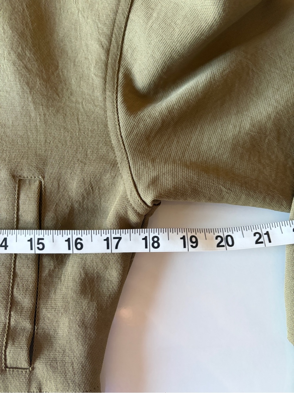 Wilfred khaki green bomber jacket zip up women’s size XS casual - Picture 3 of 6